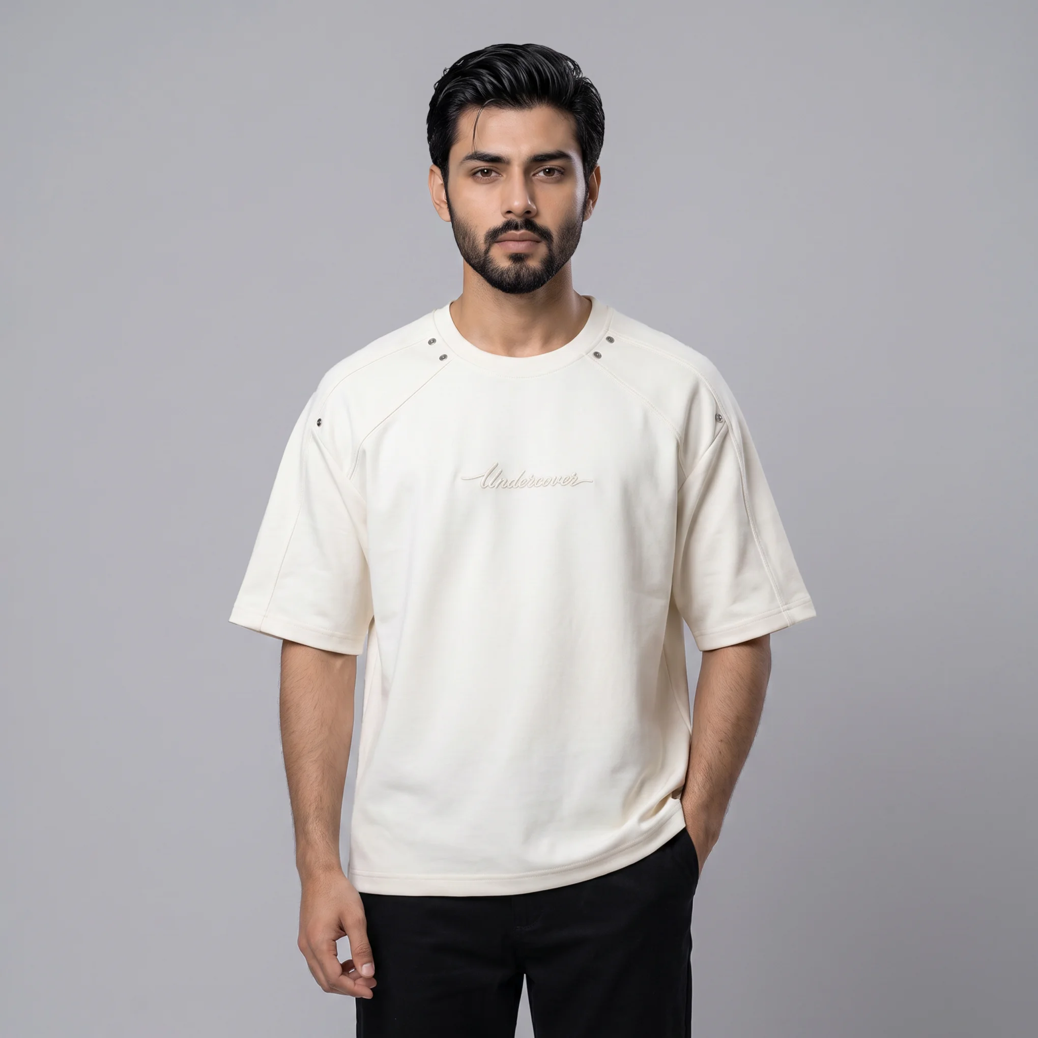 Undercover Drop Shoulder T-Shirt - Image 4