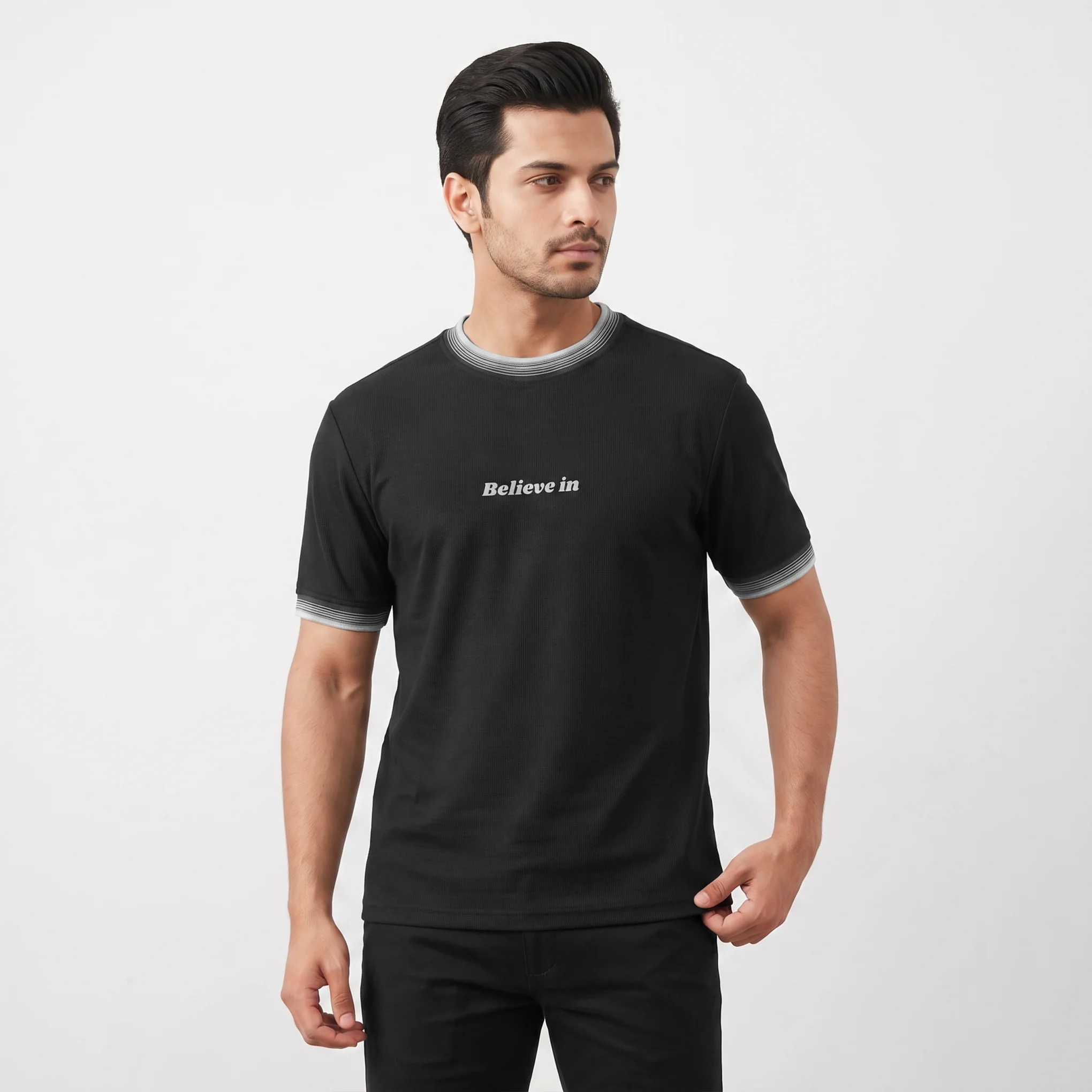 Men's Believe in Print Tee - Image 3
