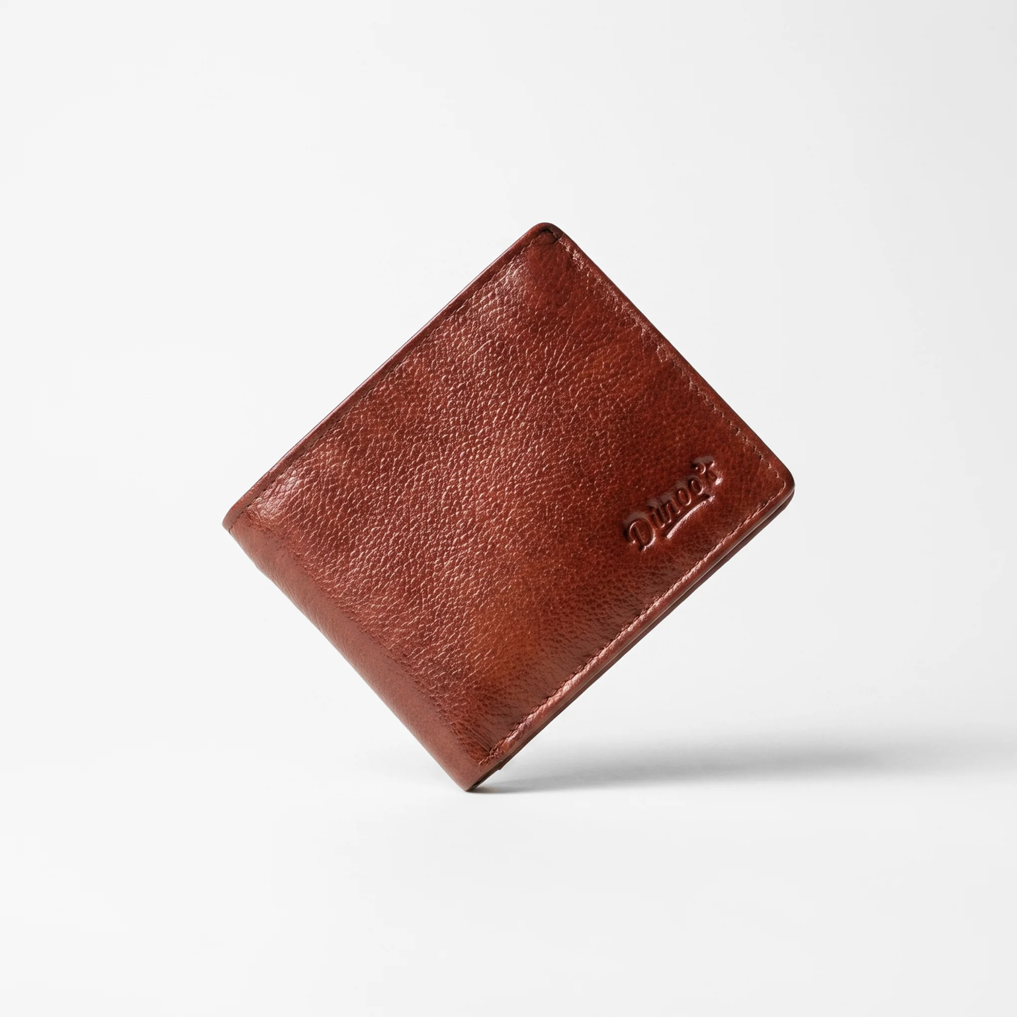 Bifold Genuine Leather Wallet – Red Brown