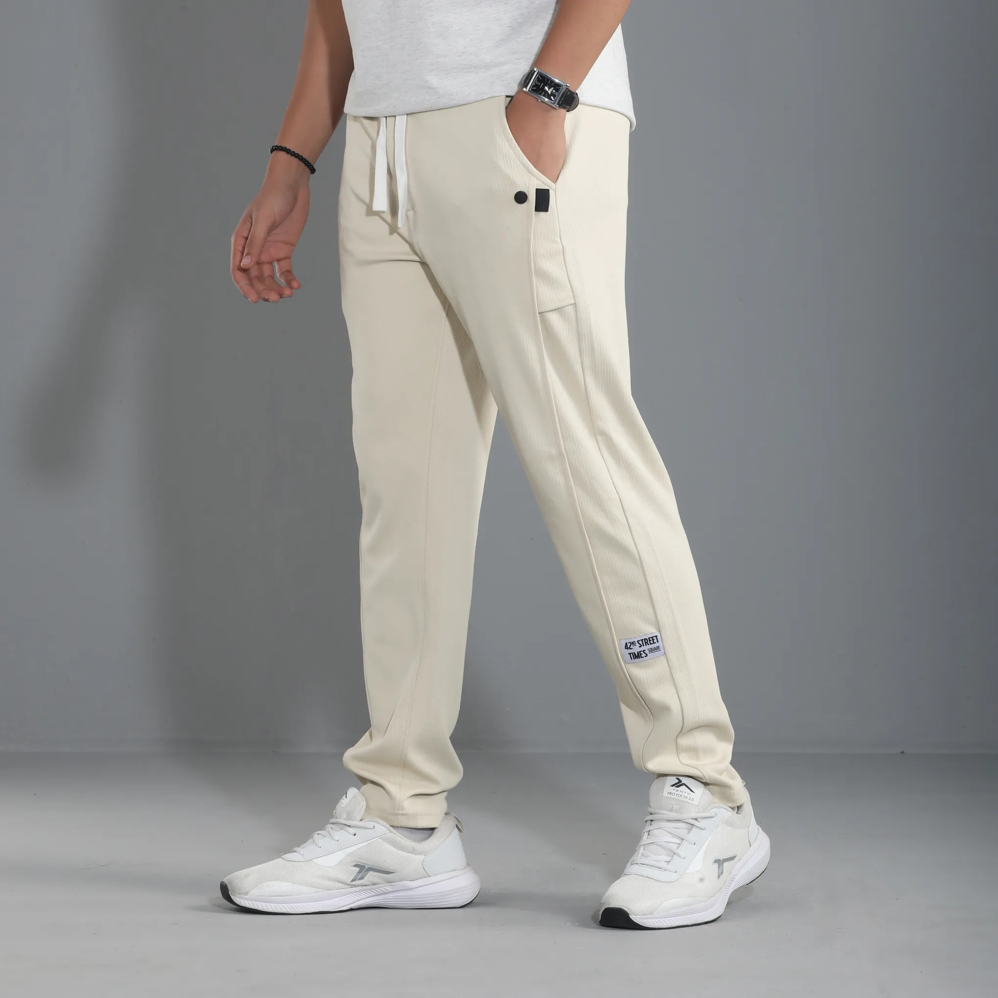 Men's Slim Tapered Joggers - Image 2